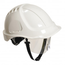 Каска Endurance Plus Visor Portwest PW54 белая