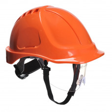 Каска Endurance Plus Visor Portwest PW54 оранжевая